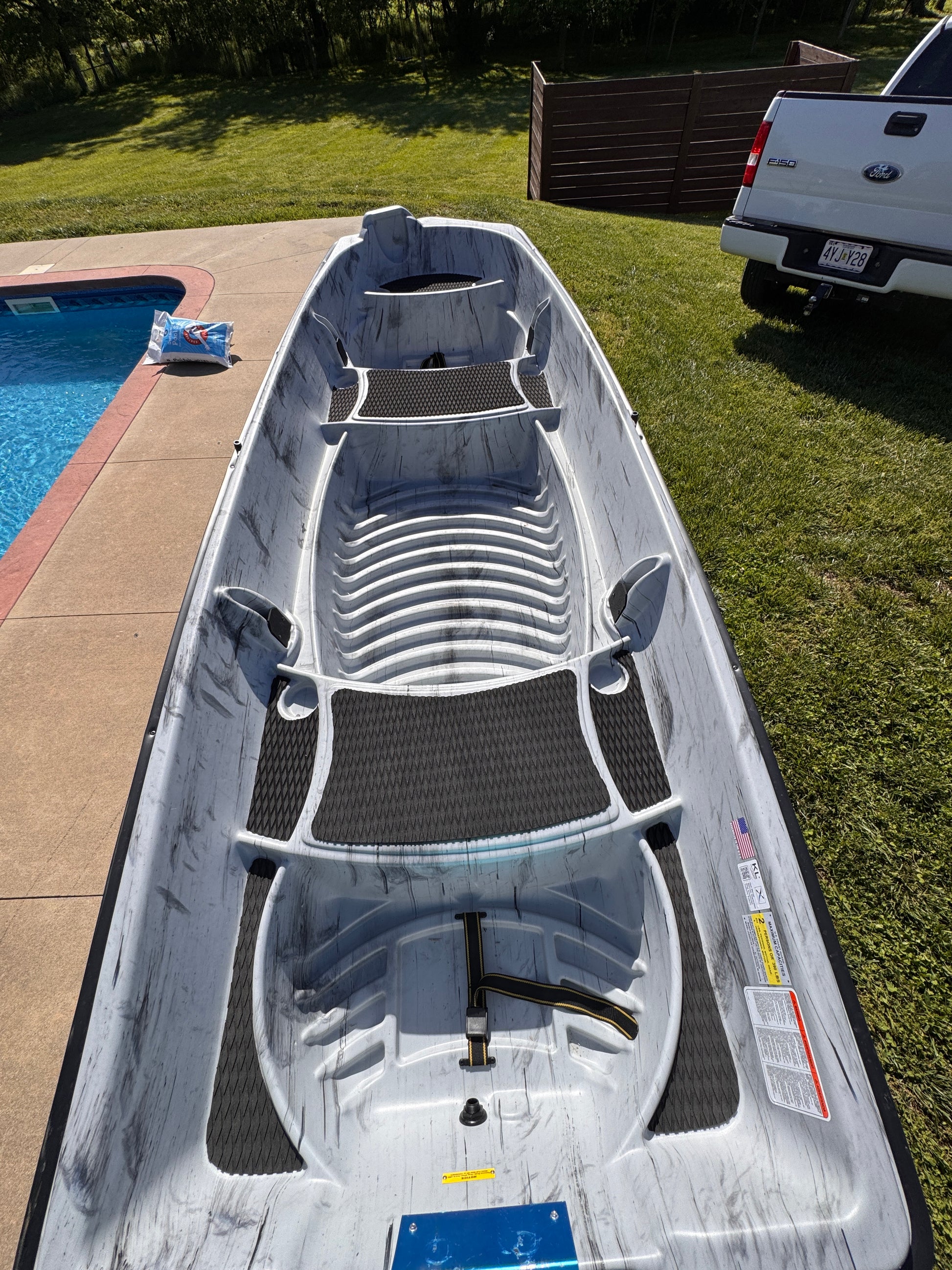 EVA Foam Deck Kit for Plastic Jon Boats